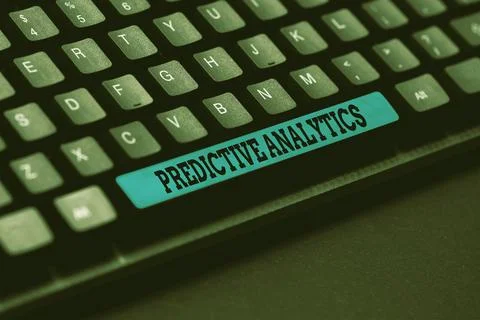 Conceptual caption Predictive Analytics. Conceptual photo Optimize Collection Stock Photos