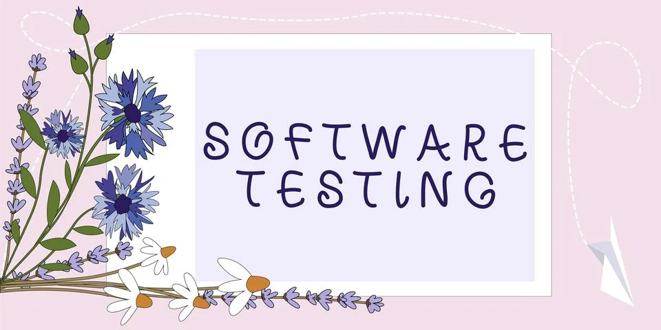 Conceptual caption Software Testing. Internet Concept activity to check wheth Stock Photos