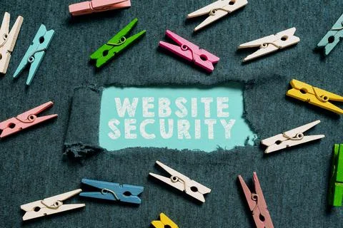 Conceptual caption Website Security. Business approach critical component to 스톡 사진