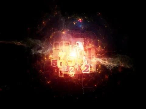 Conceptual Code 스톡 일러스트