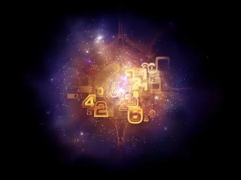 Conceptual Code 스톡 일러스트