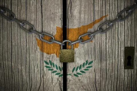 Conceptual composition on lockdown for quarantine for the covid-19 coronaviru Stock Illustration