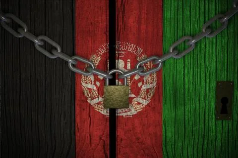 Conceptual composition on lockdown for quarantine for the covid-19 coronaviru Stock Illustration