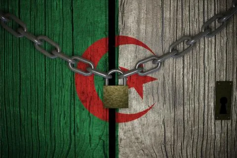 Conceptual composition on lockdown for quarantine for the covid-19 coronaviru Stock Illustration