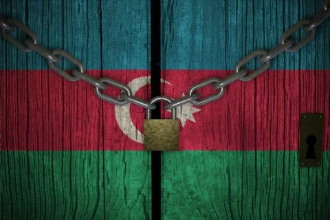 Conceptual composition on lockdown for quarantine for the covid-19 coronaviru Stock Illustration