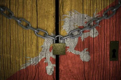 Conceptual composition on lockdown for quarantine for the covid-19 coronaviru Stock Illustration