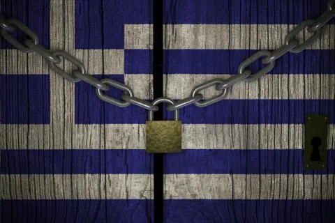 Conceptual composition on lockdown for quarantine for the covid-19 coronaviru Иллюстрация