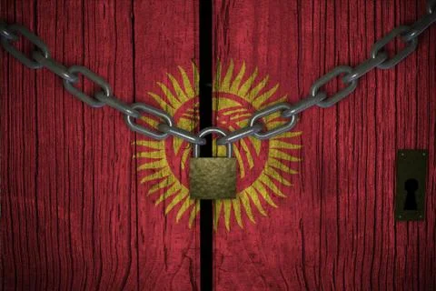 Conceptual composition on lockdown for quarantine for the covid-19 coronaviru Stock Illustration