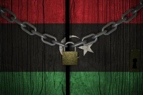 Conceptual composition on lockdown for quarantine for the covid-19 coronaviru 库存插图