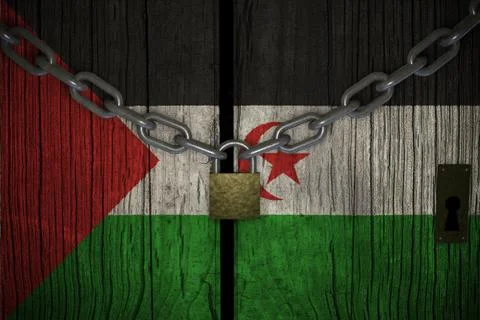 Conceptual composition on lockdown for quarantine for the covid-19 coronaviru Stock Illustration