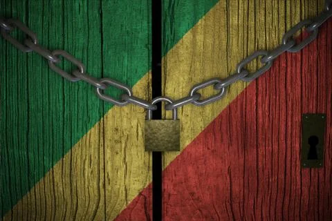 Conceptual composition on lockdown for quarantine for the covid-19 coronaviru Stock Illustration