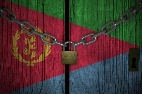 Conceptual composition on lockdown for quarantine for the covid-19 coronaviru Stock Illustration