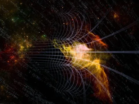 Conceptual Cosmos Stock Illustration