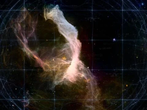 Conceptual Cosmos Stock Illustration