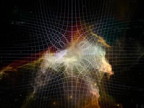 Conceptual Cosmos Illustrazione stock