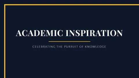 Conceptual dark background displaying 'ACADEMIC INSPIRATION' text overlay Stock Footage 337576437