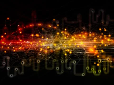 Conceptual Data Transfers イラスト素材
