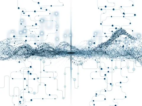 Conceptual Data Transfers イラスト素材