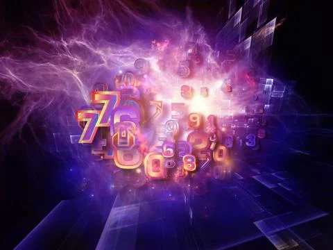 Conceptual Digital Technology Stock Illustration