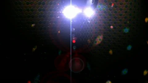 Conceptual disco light 3d animation. Video stock 10894925
