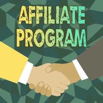 Conceptual display Affiliate Program. Conceptual photo automated electronic Illustrazione stock