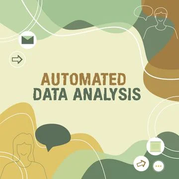 Conceptual display Automated Data Analysis. Business concept Artificial Stock Illustration