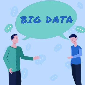 Conceptual display Big Data. Conceptual photo sets that so complex that 스톡 일러스트