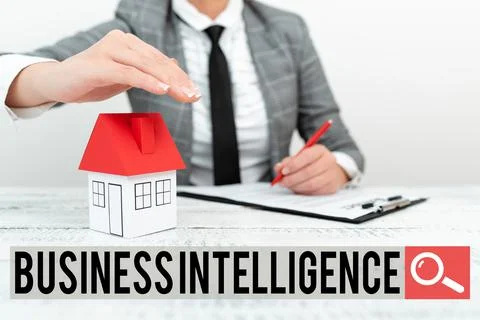 Conceptual display Business Intelligence. Internet Concept Best Practice of Stock Photos