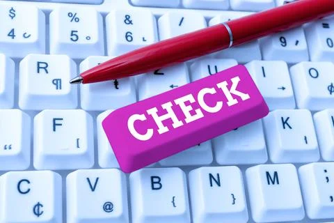 Conceptual display Check. Concept meaning Mark Click on a box in order to select Stock Photos