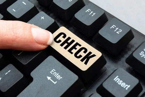 Conceptual display Check. Concept meaning Mark Click on a box in order to select Stock Photos