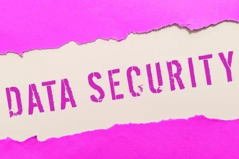 Conceptual display Data Security. Business showcase Confidentiality Disk Encr Stock Photos