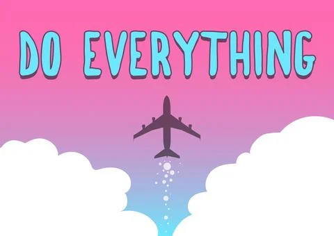 Conceptual display Do Everything. Business concept Jack of All Trades Self Stock Illustration