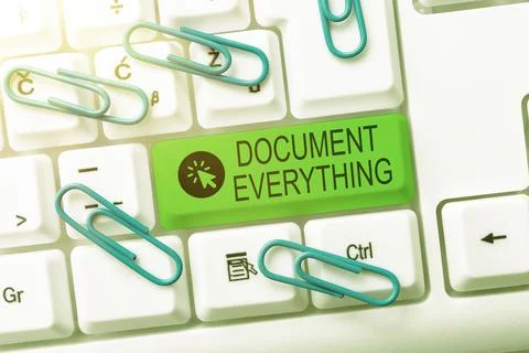 Conceptual display Document Everything. Business approach computer file that Stock Photos