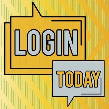 Conceptual display Login. Word for process by which an individual gains access 스톡 일러스트