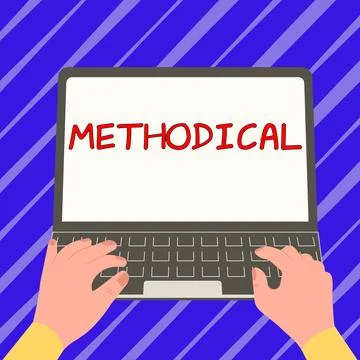 Conceptual display Methodical. Conceptual photo System of Methods used in a Stock Illustration