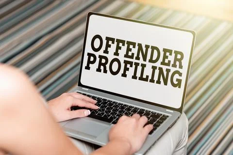Conceptual display Offender Profiling. Conceptual photo Develop profiles for Stock Photos