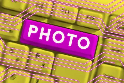 Conceptual display Photo. Word for the nonobjective motif that cannot be Stock Photos