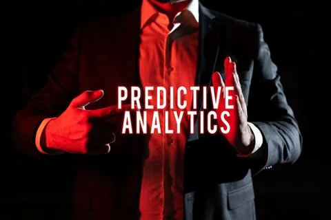 Conceptual display Predictive Analytics. Business approach Optimize Collection Stock Photos