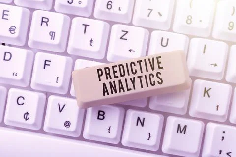 Conceptual display Predictive Analytics. Business concept Optimize Collection Stock Photos