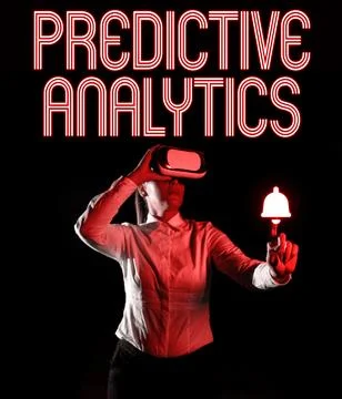 Conceptual display Predictive Analytics. Word for Optimize Collection Achieve Stock Photos