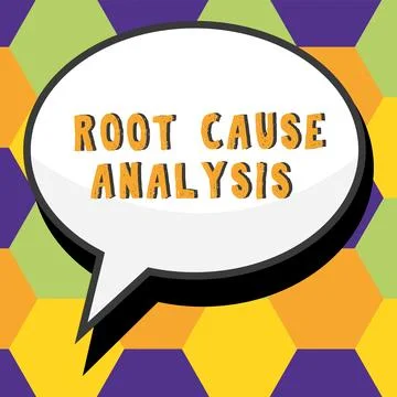 Conceptual display Root Cause Analysis. Internet Concept Method of Problem Stock Illustration
