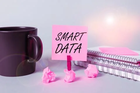 Conceptual display Smart Data. Internet Concept digital information that is 写真素材