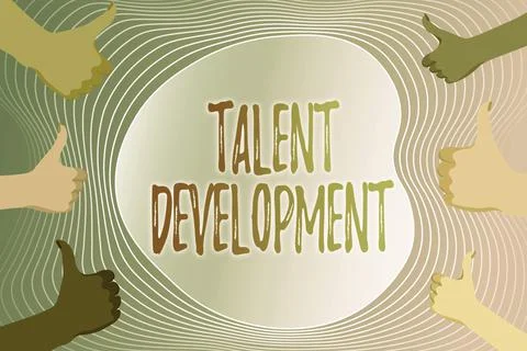Conceptual display Talent Development. Business showcase anticipation of Stock Illustration