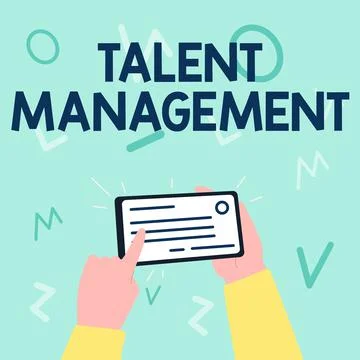 Conceptual display Talent Management. Concept meaning develop the most talented 스톡 일러스트