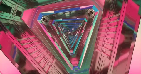 Conceptual geometry Stock Footage 100683045