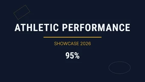Conceptual graphic visualizing peak athletic performance, fitness metrics, .. Stock Footage 337576486