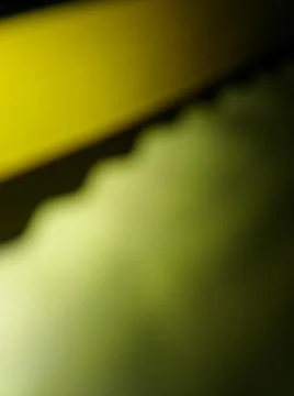 Conceptual green yellow pattern with different elements  with shadows and lig Stock Photos