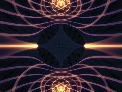 Conceptual Grid Lines Stockillustratie