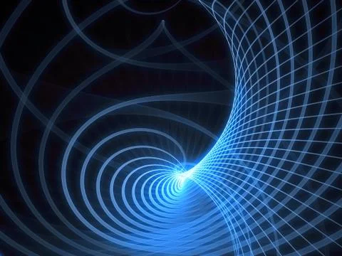 Conceptual Grid Lines 스톡 일러스트