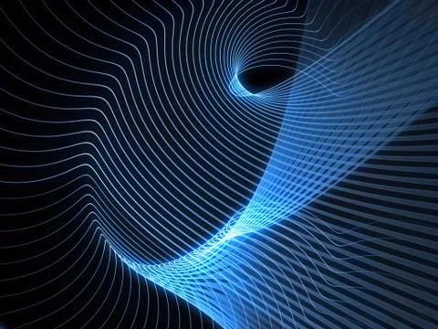 Conceptual Grid Lines Illustrazione stock